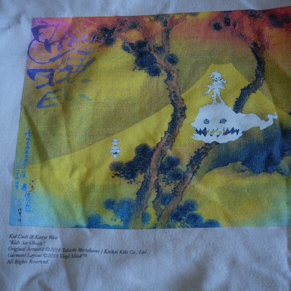 LIMITED - Kids See Ghosts Hoody - Kanye West / Kid Kudi / Virgil Abloh - Small - Picture 5 of 8